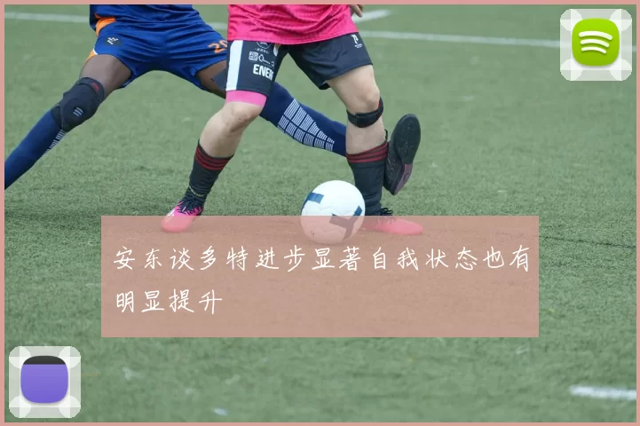 安东谈多特进步显著自我状态也有明显提升
